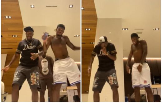 Hudson-Odoi, Fosu-Mensah jam to Hiplife classic ‘Ashikele’ (Video)