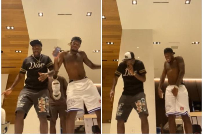 Hudson-Odoi, Fosu-Mensah jam to Hiplife classic ‘Ashikele’ (Video)