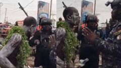 Charm-wearing fetish priest who was called to stop demolition exercise at Nima arrested