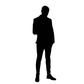 Silhouette of a man
