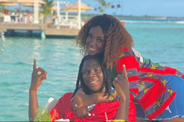 Stonebwoy and Dr Louisa