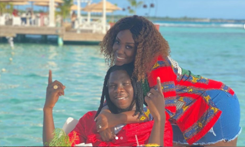 Stonebwoy and Dr Louisa