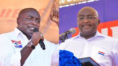 Kwabena Agyei Agyepong and Dr Mahamudu Bawumia