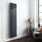 Vertical heat radiator.