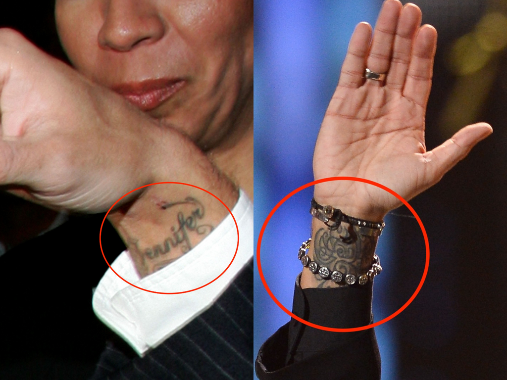 18 celebrities who had to cover up regrettable tattoos