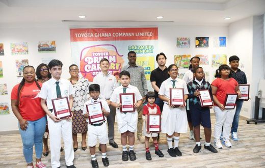 Toyota Ghana empowers children through Dream Car Art Contest