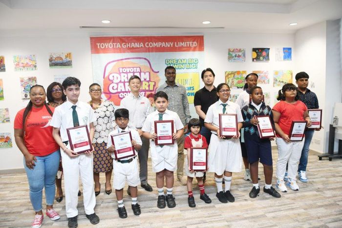 Toyota Ghana empowers children through Dream Car Art Contest