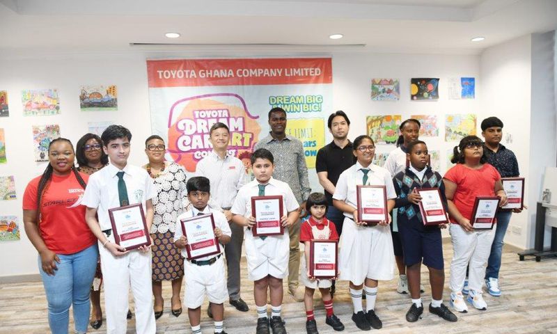 Toyota Ghana empowers children through Dream Car Art Contest