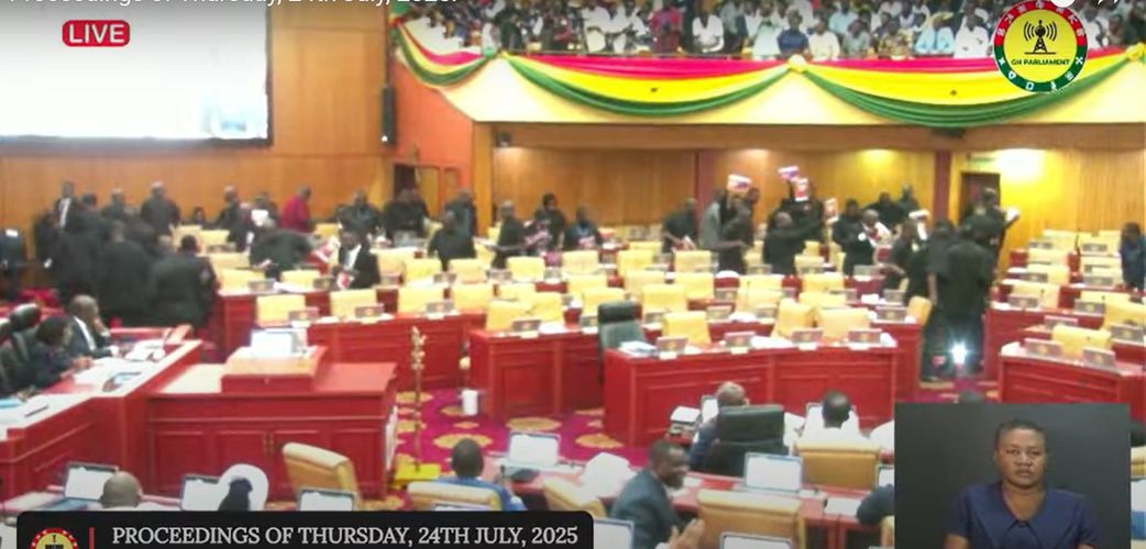 Minority stages walkout ahead of mid-year budget review presentation