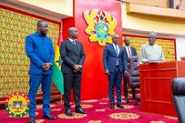 Speaker Bagbin swears in Akwatia and Tamale Central MPs
