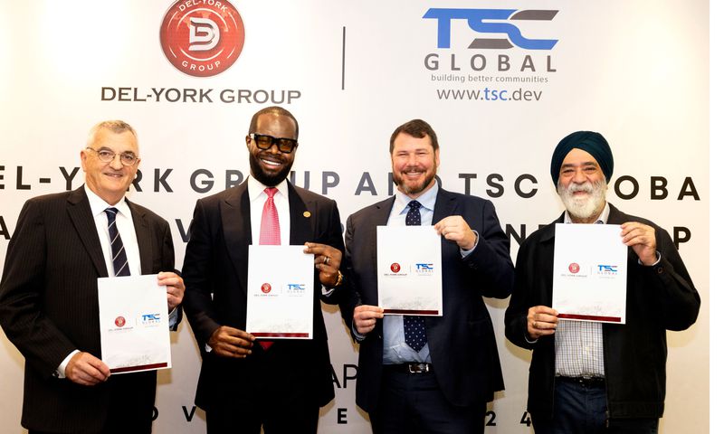 Singapore's TSC Global and Del-York Group sign historic $4.5 billion joint venture to create Africa's premier creative city