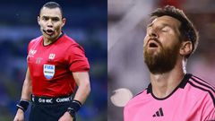Referee banned 6 months after asking Lionel Messi for special favour