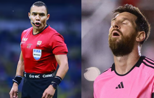 Referee banned 6 months after asking Lionel Messi for special favour