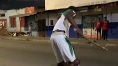 Accra: Man arrested for assaulting woman carrying baby in viral video