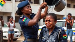 Policewoman arrested and interdicted for burning colleague with boiling water