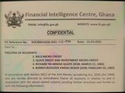 FIC freezes Bills Micro-Credit founder Richard Armah, CEO’s personal, company accounts