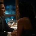 A man and a woman on a date