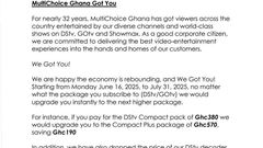 Pressure mounts on DStv Ghana to slash prices as customer boycott looms