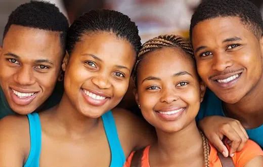 Group of young people