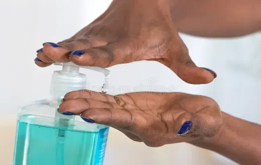 Use of Hand Sanitizer