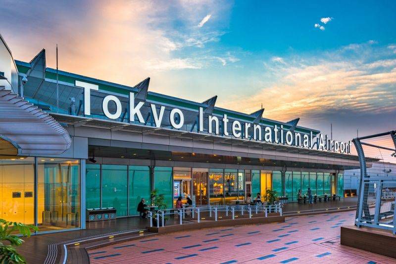 Tokyo Haneda Airport, Japan via jrailpass.com