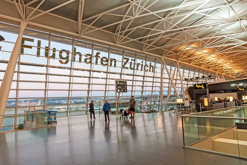 Zurich Airport, Switzerland via www.internationalairportreview.com