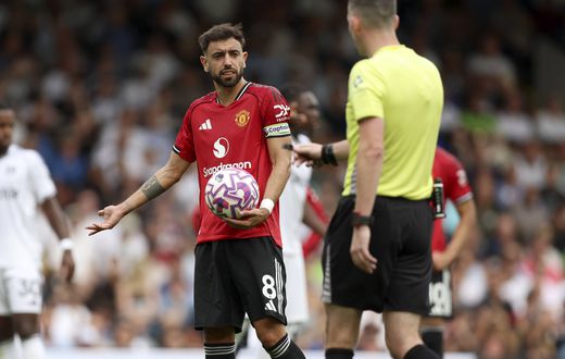 'I was upset' - Bruno Fernandes blames referee for missed penalty in Fulham draw