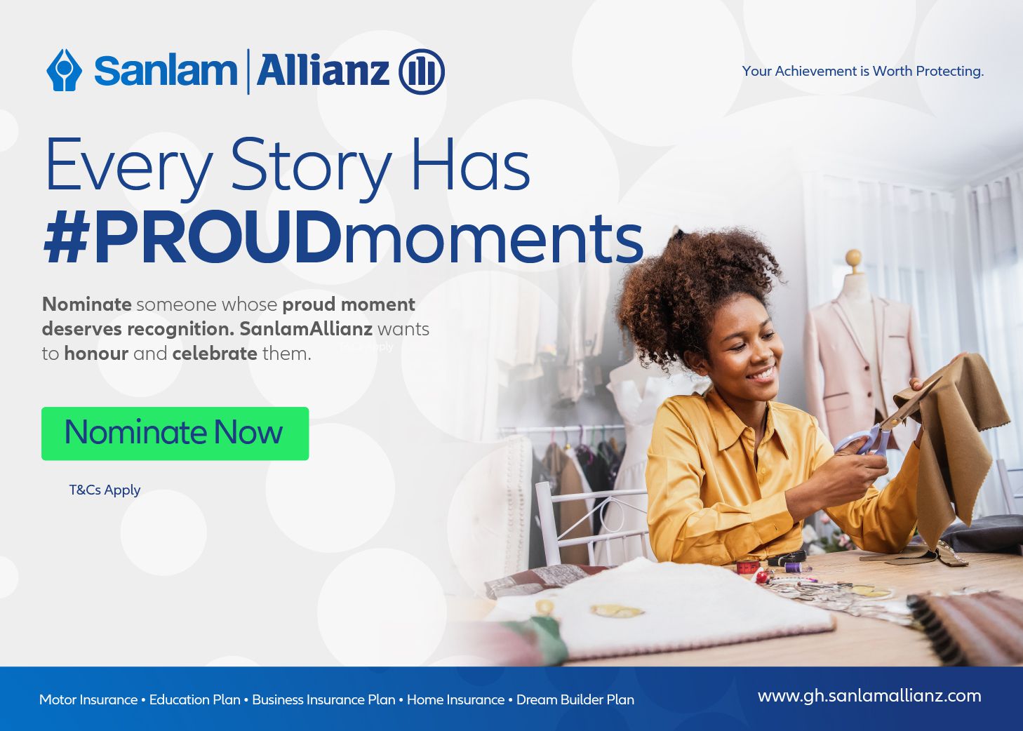 SanlamAllianz Ghana launches 'Proud Moments' campaign to celebrate everyday achievements