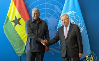 Pres. Mahama urges UN to ‘reset’, demands permanent African seat on Security Council