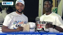 Fan Pass Contest Winners: 1xBet Sends Two Fans to Ghana vs Comoros Match!