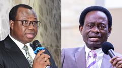 Dr Joseph Whittal and Prof. Opoku Onyinah