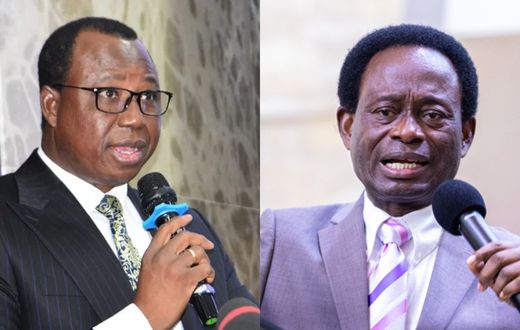 Dr Joseph Whittal and Prof. Opoku Onyinah