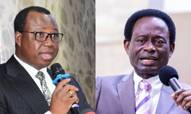 Dr Joseph Whittal and Prof. Opoku Onyinah
