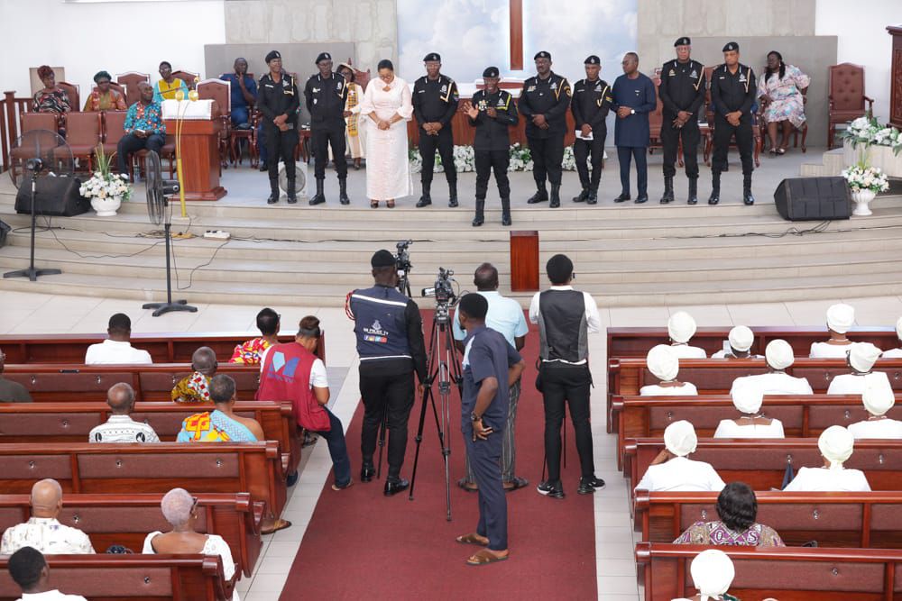 IGP and police commanders worship with churches nationwide ahead of December 7 elections