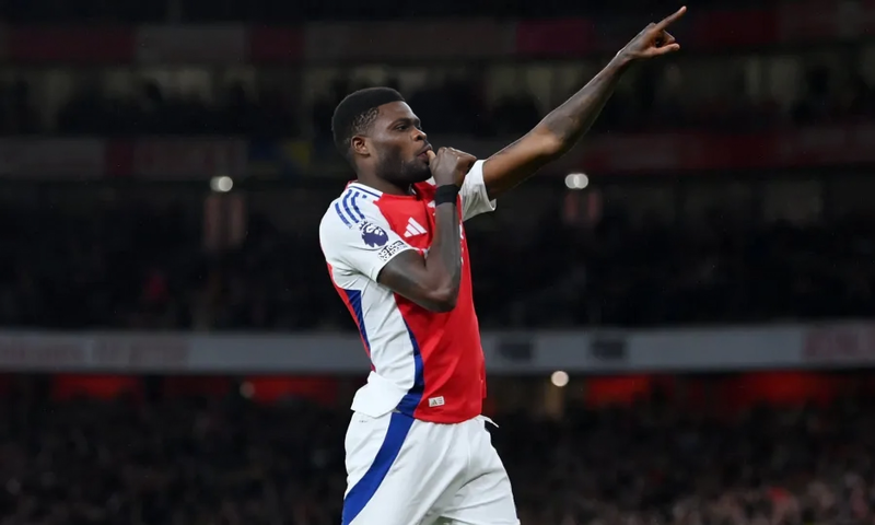 Thomas Partey dedicates stunning goal to daughter, reveals her name