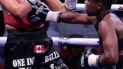 Abigail Quartey punching Sangeeta Birdie
