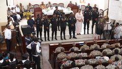 IGP and police commanders worship with churches nationwide ahead of December 7 elections
