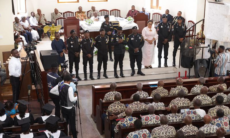 IGP and police commanders worship with churches nationwide ahead of December 7 elections