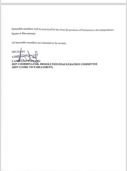 Parliament begins registration of elected MPs for 9th Parliament today