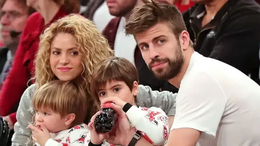 Pique and Shakira