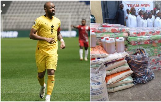 Jordan Ayew donates to Muslim orphanages in Liberia after impressive Ghana showing