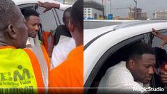 I hate foolishness, bring it - Asamoah Gyan scolds man who snatched money from him