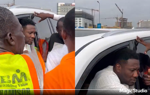 I hate foolishness, bring it - Asamoah Gyan scolds man who snatched money from him