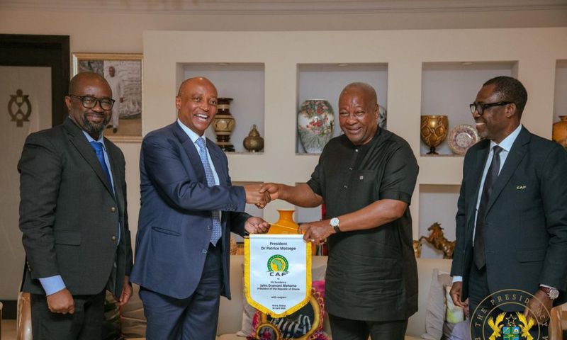 CAF President Dr Patrice Motsepe to meet President Mahama as GFA boss eyes new role