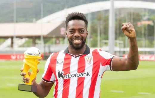 Ghana’s Inaki Williams makes history winning best African player in La Liga