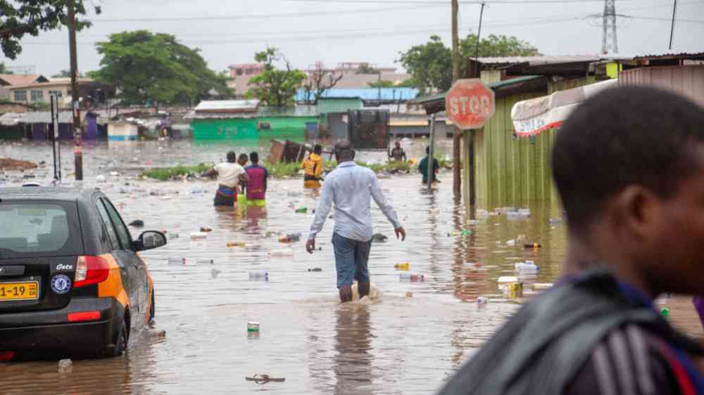 Be careful in these 7 flood-prone areas in Accra during the rainy season