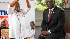 Dr Mahamudu Bawumia and Dr Bryan Acheampong