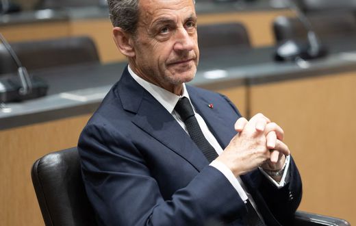 Nicolas Sarkozy was convicted in 2021 of trying to bribe a judge and peddling influence in exchange for confidential information.
Photograph: Lafargue Raphael/ABACA/REX/Shutterstock