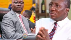 Dr Cassiel Ato Forson and Alexander Afenyo-Markin