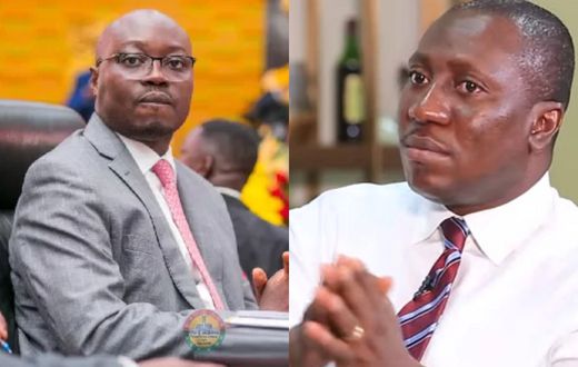 Dr Cassiel Ato Forson and Alexander Afenyo-Markin